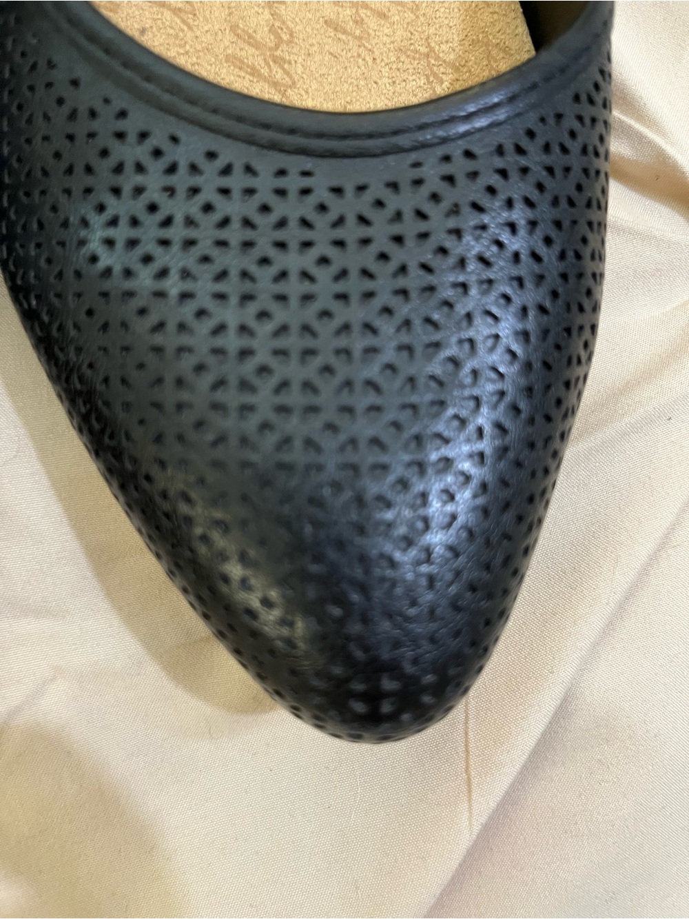 Dr Scholl's black textured flats Sz 11. NWOT - Picture 7 of 7